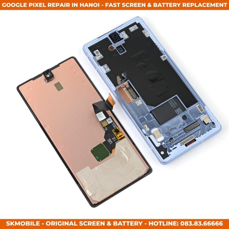 Thay Màn Hình, Ép Kính Google Pixel 6, 7, 8, 9 Pro Chính Hãng - Giá Rẻ