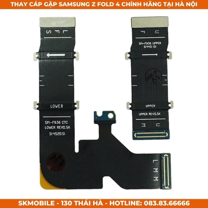 Sửa Cáp Gập Samsung Z Fold 4 Mất Wifi, Âm Thanh, Hiển Thị | BH 12T