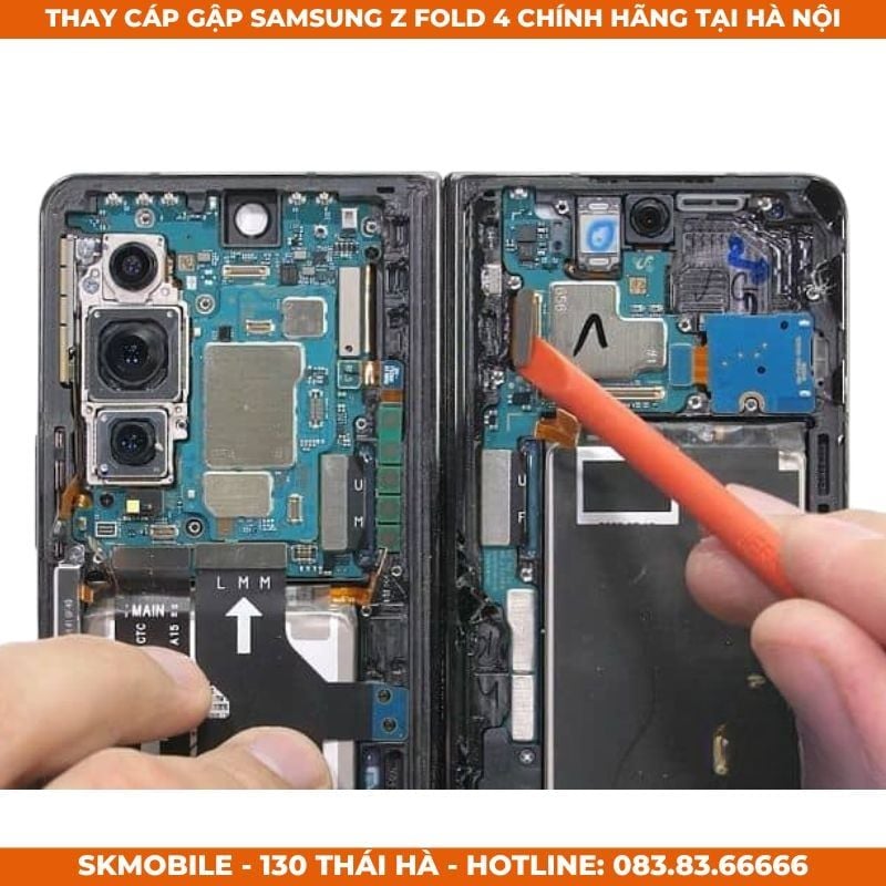 Sửa Cáp Gập Samsung Z Fold 4 Mất Wifi, Âm Thanh, Hiển Thị | BH 12T