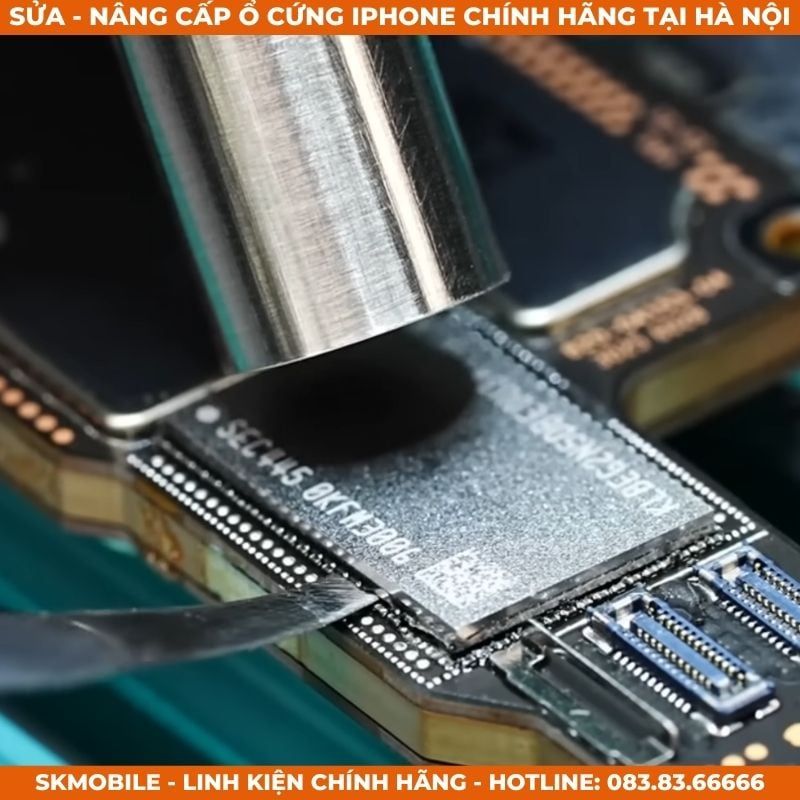 Nâng cấp dung lượng & Sửa lỗi ổ cứng iPhone: Những sự thật thợ không kể - SKM