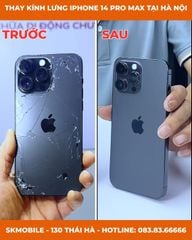 Bảng Giá Thay Kính Lưng iPhone Tổng Hợp (17/16/15...8 Plus) | Update 2026