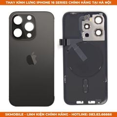 Thay Kính Lưng iPhone 16 Pro Max/Pro/Plus | Bảo Hành Cả Rơi Vỡ