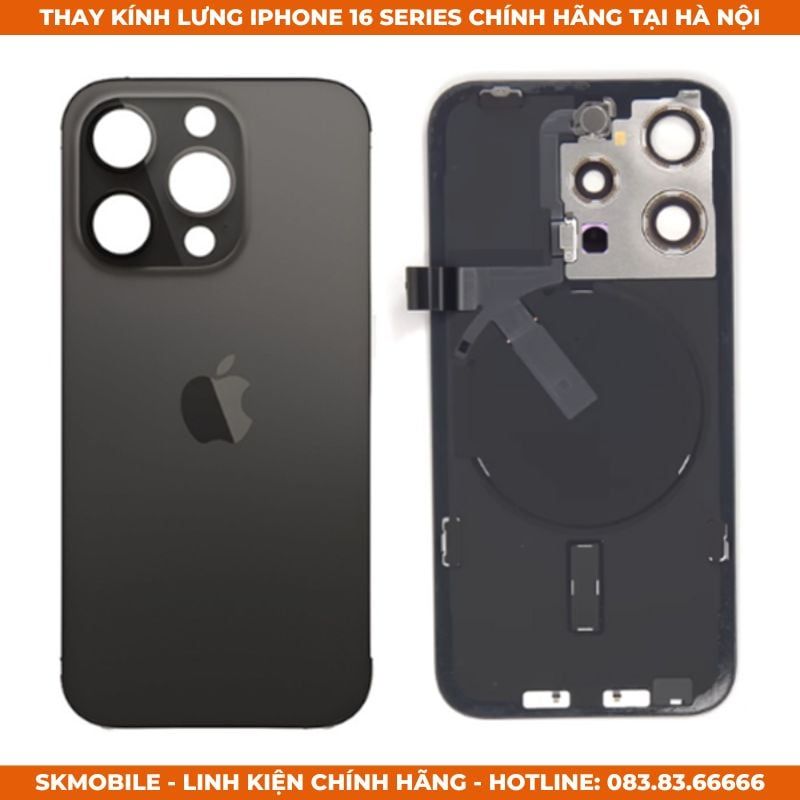 Bảng Giá Thay Kính Lưng iPhone Tổng Hợp (17/16/15...8 Plus) | Update 2026