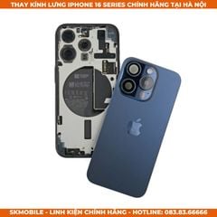 Thay Kính Lưng iPhone 16 Pro Max/Pro/Plus | Bảo Hành Cả Rơi Vỡ