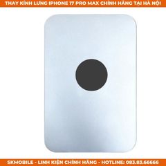 Thay Kính Lưng iPhone 17 Pro Max/Pro/Air | Bảo Hành Rơi Vỡ - Không Tháo Máy