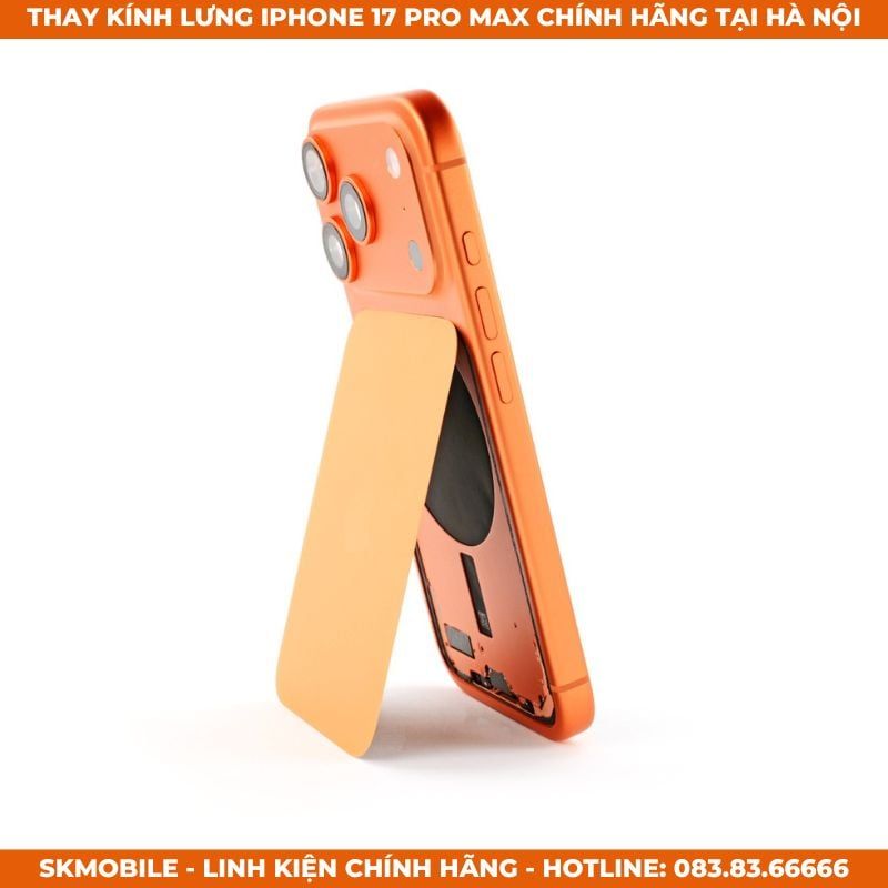 Thay Kính Lưng iPhone 17 Pro Max/Pro/Air | Bảo Hành Rơi Vỡ - Không Tháo Máy