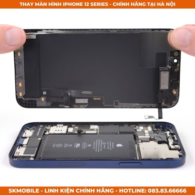 Thay Màn Hình iPhone 12, 12 Mini Chính Hãng - Giá Rẻ 2026