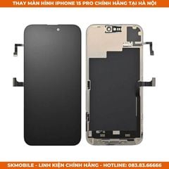 Thay Màn Hình iPhone 15 Pro Chính Hãng | Màn OLED Giá Rẻ HN