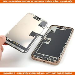 Thay Màn Hình iPhone 16 Pro Max Chính Hãng | Màn OLED Giá Rẻ HN - SKMobile
