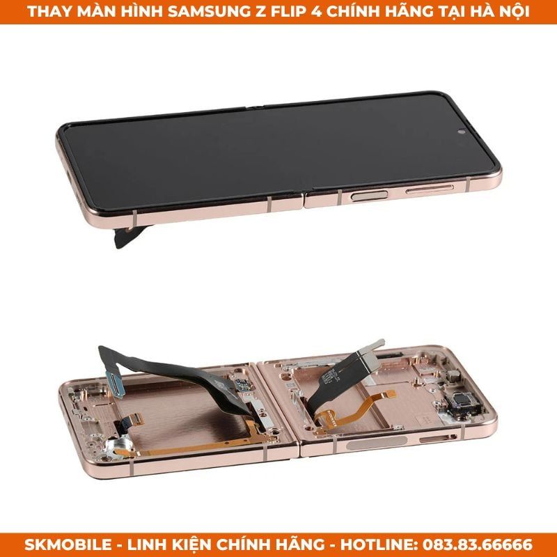 Thay Màn Hình Samsung Z Flip 4 Chính Hãng Full Khung | Giá Tốt 2026