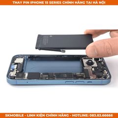 Thay Pin iPhone 15 Pro Max/Plus/Pro | Pin Zin Bóc Máy & Chuẩn Hãng