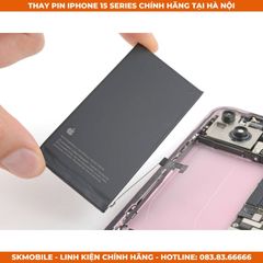 Thay Pin iPhone 15 Pro Max/Plus/Pro | Pin Zin Bóc Máy & Chuẩn Hãng