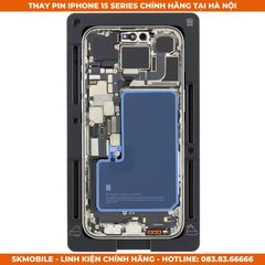 Thay Pin iPhone 15 Pro Max/Plus/Pro | Pin Zin Bóc Máy & Chuẩn Hãng