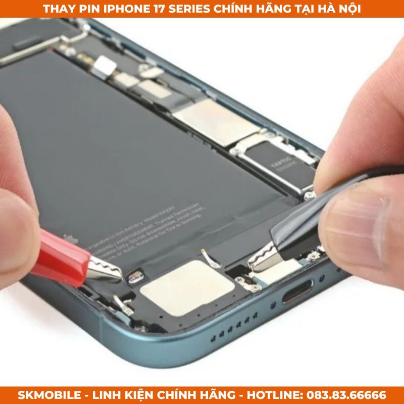 Thay Pin iPhone 17 Pro Max/Pro/Air | Độc Quyền Pin Zin Bóc Máy