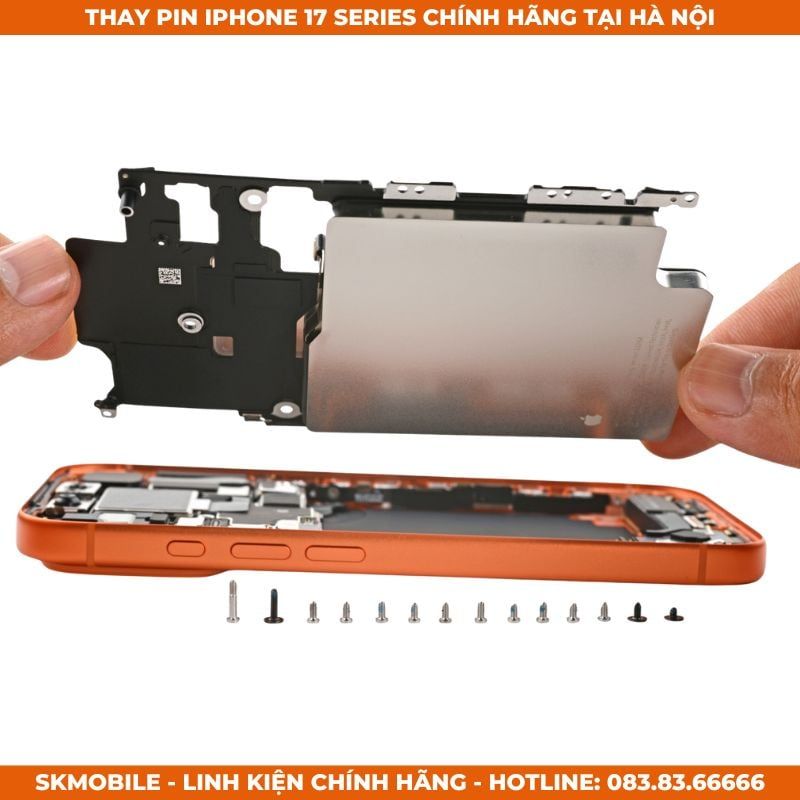 Thay Pin iPhone 17 Pro Max/Pro/Air | Độc Quyền Pin Zin Bóc Máy