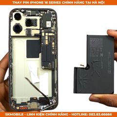 Thay Pin iPhone 16 Pro Max/Pro/Plus | Pin Bóc Máy & Chuẩn Hãng