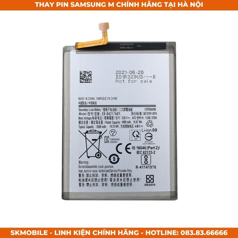 Thay Pin Samsung M01 - M16 Chính Hãng | Giá Sinh Viên 2026