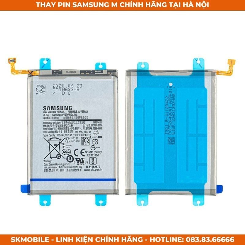 Thay Pin Samsung M01 - M16 Chính Hãng | Giá Sinh Viên 2026