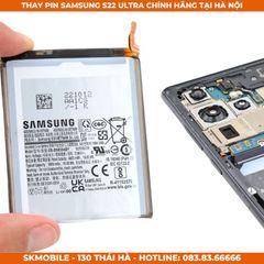Thay Pin Samsung S21, S22 Ultra, Plus Chính Hãng | BH Cả Phồng Pin