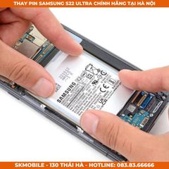 Thay Pin Samsung S21, S22 Ultra, Plus Chính Hãng | BH Cả Phồng Pin