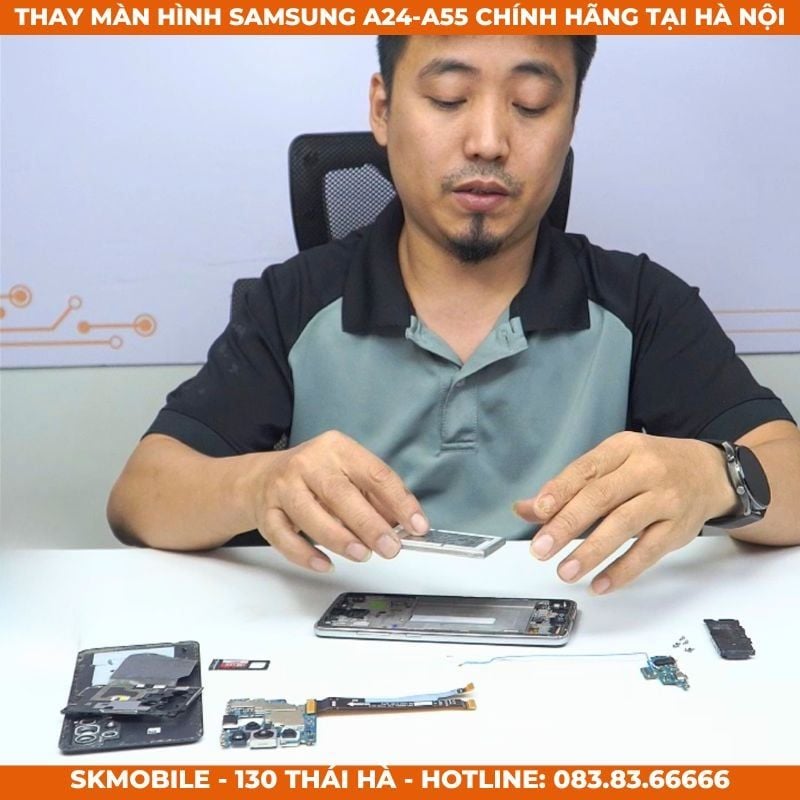 Thay Pin Samsung Galaxy A24 - A55 Chính Hãng (Bảo Hành Cả Phồng - Lấy Ngay)
