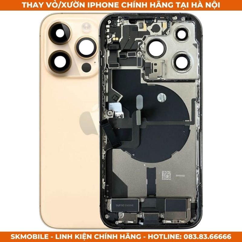 Thay Vỏ iPhone 15/14/13/12 Series | Vỏ Zin - Giữ Áp Suất - Xem Trực Tiếp