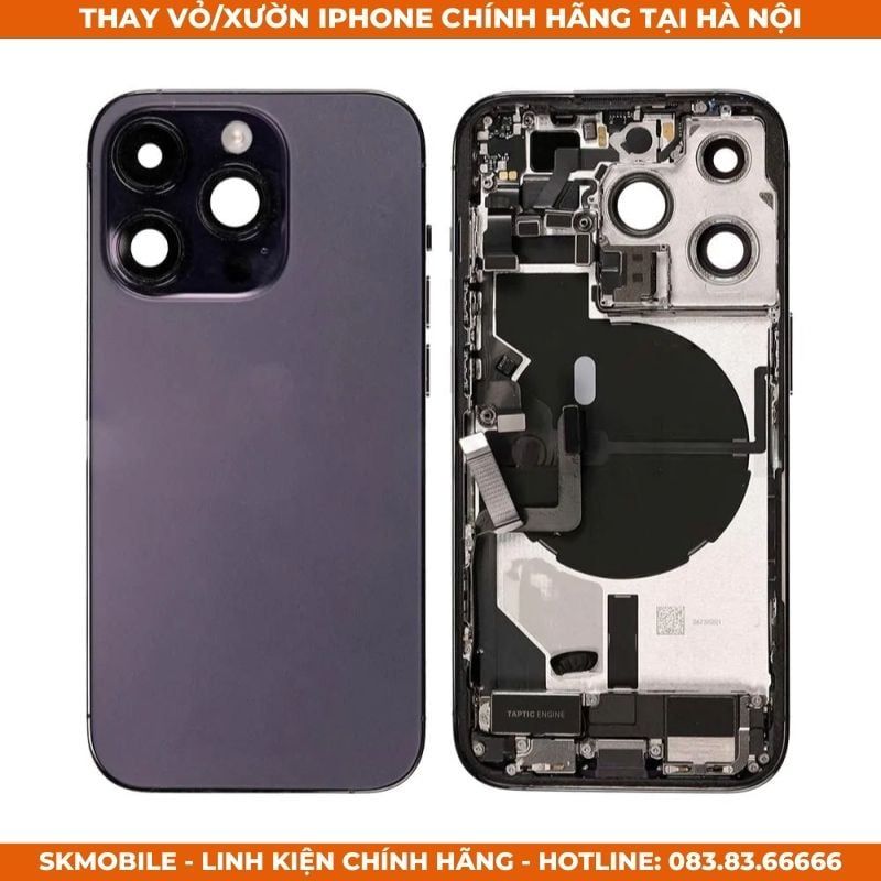 Thay Vỏ iPhone 15/14/13/12 Series | Vỏ Zin - Giữ Áp Suất - Xem Trực Tiếp
