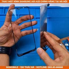 Thay Mặt Kính Samsung Galaxy A01 - A23 Chính Hãng (Ép Kính Giá Rẻ) - BH 24 Tháng