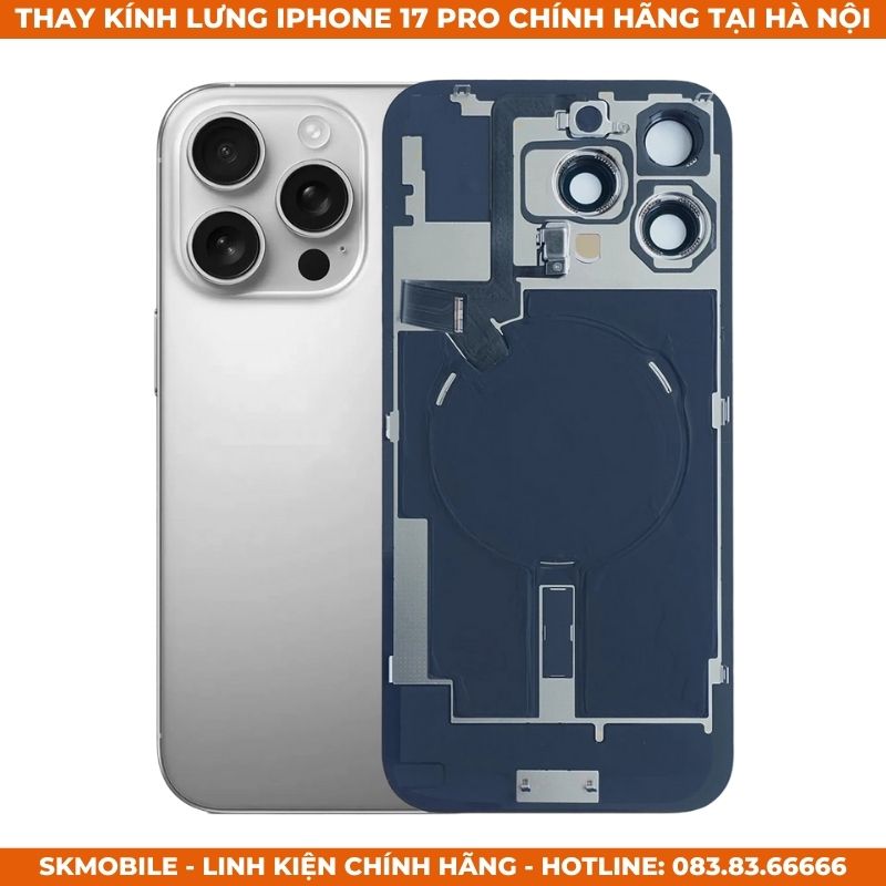 Bảng Giá Thay Kính Lưng iPhone Tổng Hợp (17/16/15...8 Plus) | Update 2026