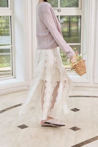 Áo len cặp Dara knit set - Lilac