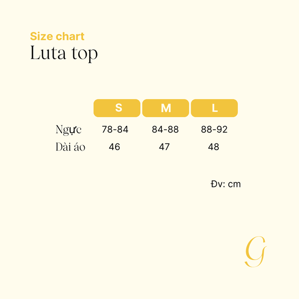 Áo thun Luta top - Pink