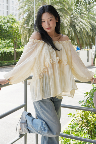 Rosy swing blouse - Hồng
