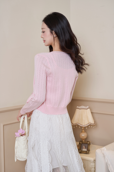 Áo khoác len Beatrice knit cardigan (không bao gồm áo dây Rosy)