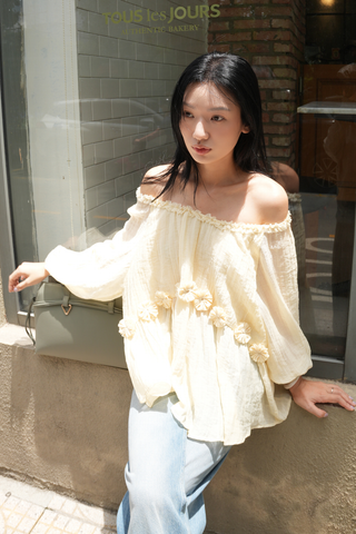 Rosy swing blouse - Hồng