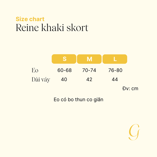 Váy quần Reine skort