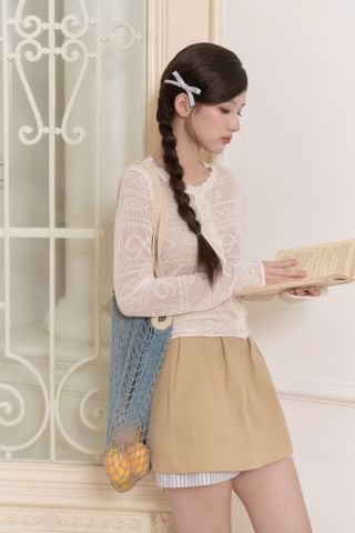 Áo khoác len Macy knit cardigan - Xanh