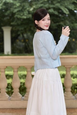 Áo len cặp Dara knit set - Lilac