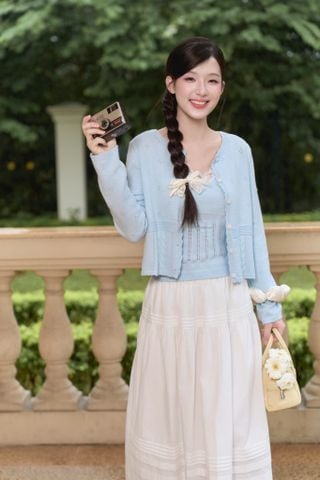 Áo len cặp Dara knit set - Lilac