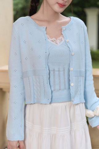 Áo len cặp Dara knit set - Lilac