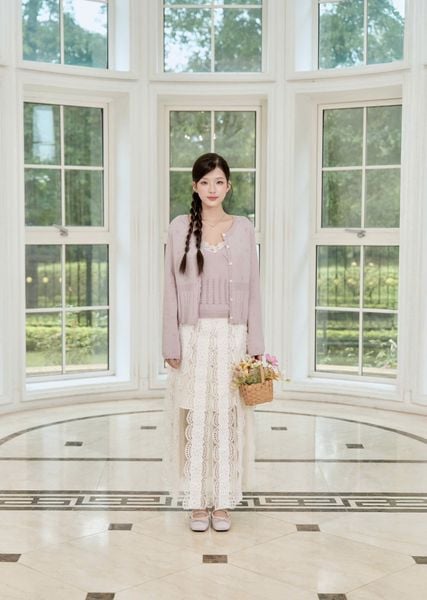 Áo len cặp Dara knit set - Lilac