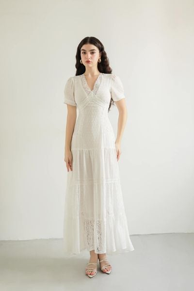 [Pre-order] Đầm Isabella maxi - Hồng