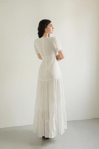 [Pre-order] Đầm Isabella maxi - Hồng