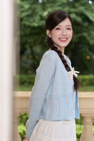 Áo len cặp Dara knit set - Lilac