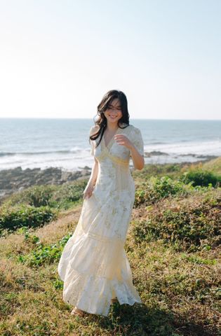 [Pre-order] Đầm Isabella maxi - Hồng