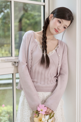Áo len cặp Dara knit set - Blue