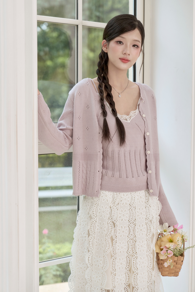 Áo len cặp Dara knit set - Blue