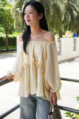 Rosy swing blouse - Hồng