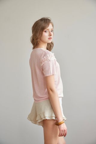 Áo len mỏng Katie - Màu hồng