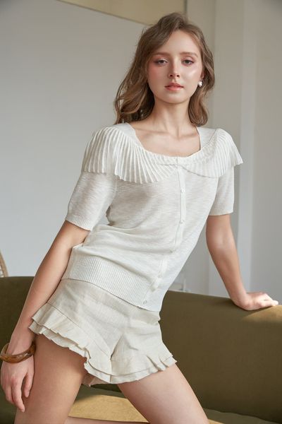 Áo len mỏng Zoey - Màu hồng