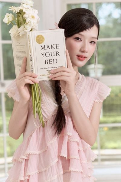 Áo bèo Claire ruffle blouse - Blue (không bao gồm áo lót trong)